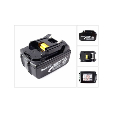 Makita BL1830B 3Ah Lithium-Ion Battery - Reliable Power for Your Tools - Up to 50% Longer Runtime!
